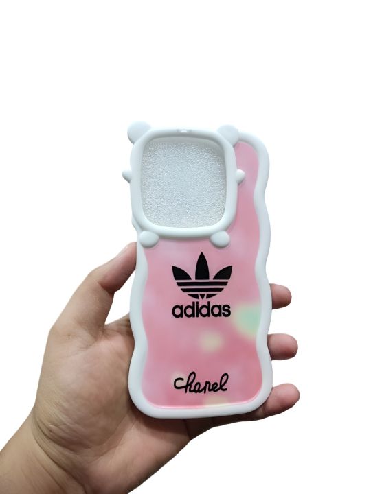 Tecno Spark 20 / 20C / Infinix Hot 40i / Smart 8 Plus / 8+ / Smart 8 / Spark Go 2024 Cover Soft Heart Glitter Camera Protection Beautiful Girl Phone Case