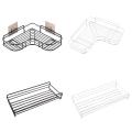 Wall Mounted 3m Sticker Bathroom Shelves Corner Shelf Shower Shelf Toiletries Kitchen Spice Storage Rack Bathroom Accessories. 