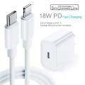 Original PD Fast Charging 18W 9V/2A USB-C Type-C to Lightning Cable Charger Adapter For iPhone 11 11Pro Max XS iPad Mini Pro Air. 