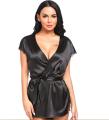 (Custmized) Style up Black long nighty with robe, hot nighty dress, girls nighties,, sexy nighty dress,, daraz nighty, nighty for women. 