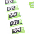 RTX 3090TI 3080TI 3070 3060 desktop sticker laptop graphics card label. 