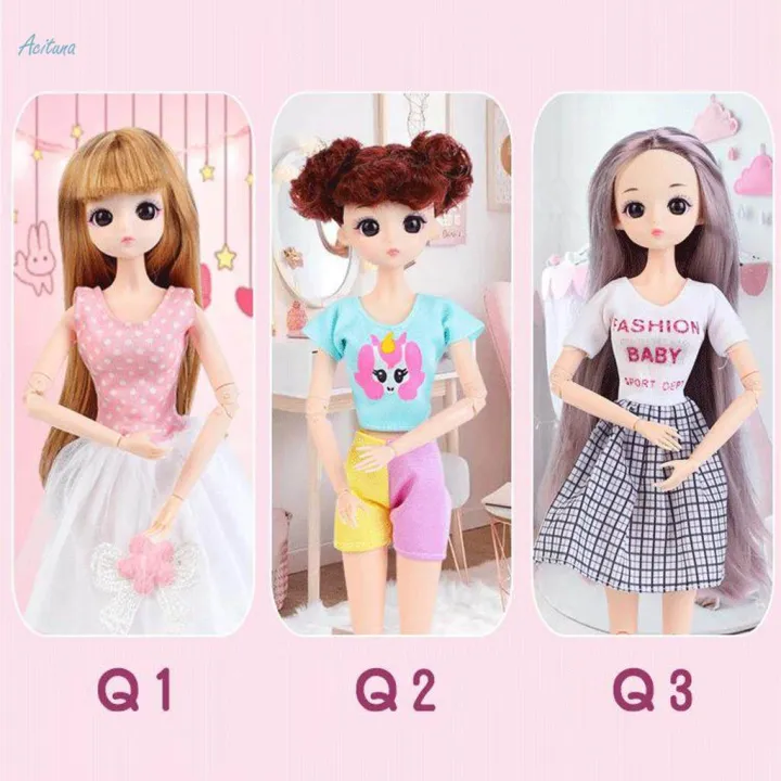 1/6%20Scale%20Flexible%20BJD%2026%20Jointed%20Girl%20Doll%20Body%20with%20Gray%20-%20Image%208