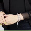 Kpop Enhypen Sadame Merch 2way Necklace Pearl Beads Chain Bracelet. 