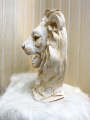 Exquisite Lion Wall Hanging Sculpture. 