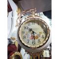 Wall Clock Double Sided (2 Clocks) Imported FANCY. 