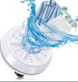 Portable Washing Machine Mini Portable Ultrasonic Laundry Cleaning Washing Machine - USB Turbo for Sock, Underwear, Small Rags, Towel washer - Travel, Camping, Business Trip. 