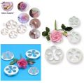 Flower Cake Cookies Cutter Plunger Blossom Petal Paste Fondant Sugar craft Decorating. 