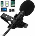 Professional  3.5 mm Clip Tie Collar Mic Audio Compatible Microphone  with Smartphones, Laptops, DSLR & Other Equipment. 