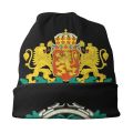 Hip Hop Winter Warm Women Men Knitting Hat Adult Unisex Bulgarian Coat Of Arms Skullies Beanies Caps Bulgaria Flag Bonnet Hats. 