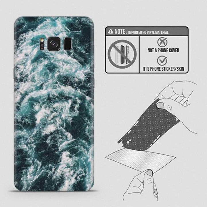 Samsung S8 Plus Skin - SkinLee HQ Vinyl Skin Wrap (Not Cover) - Ocean - SKINLEE-265-2-16-77
