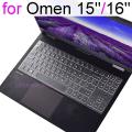 Keyboard Cover for HP Omen 15 16 15t 15z 16t 16z 7 6 Air 5 Pro 4 3 2 Gaming Protector Skin Case Silicone Accessory 2020 15-en. 