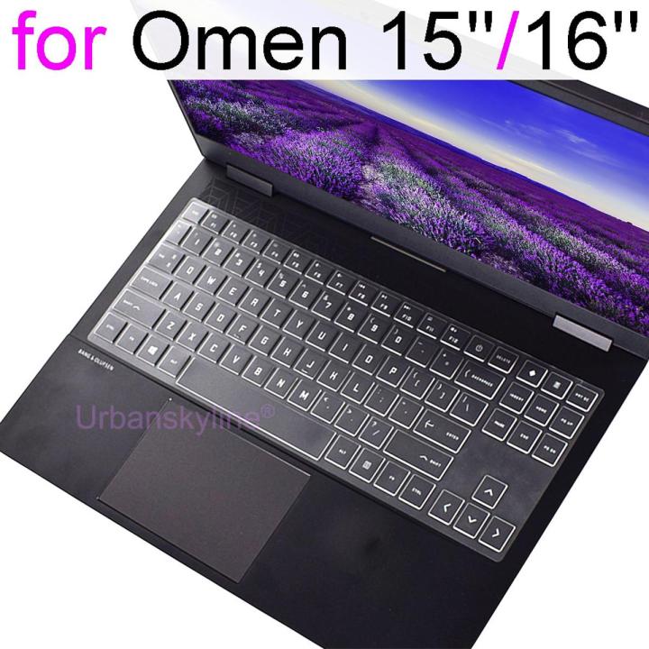 Keyboard Cover for HP Omen 15 16 15t 15z 16t 16z 7 6 Air 5 Pro 4 3 2 Gaming Protector Skin Case Silicone Accessory 2020 15-en