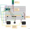 HC-05 Wireless Bluetooth RF Transceiver Integrated Bluetooth Module 6 Pin Wireless Serial Port Communication BT Module for Arduino. 