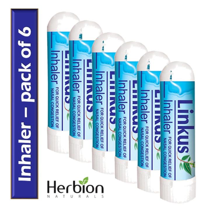 Inhaler for Nasal Blockage  Natural Product infused with mint and clove  Herbion Pakistan