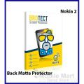 Nokia 2 Back Matte Protector Soft Skin Sheet Soft Film Protection For Nokia 2. 