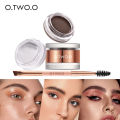 O.TWO.O Eyebrow Tint Soap Pigment Brow Gel With Brush 3 Colors Waterproof Long-lasting Feathery Brow Sculpt Lift Wax for Eyebrow RuoiasR. 