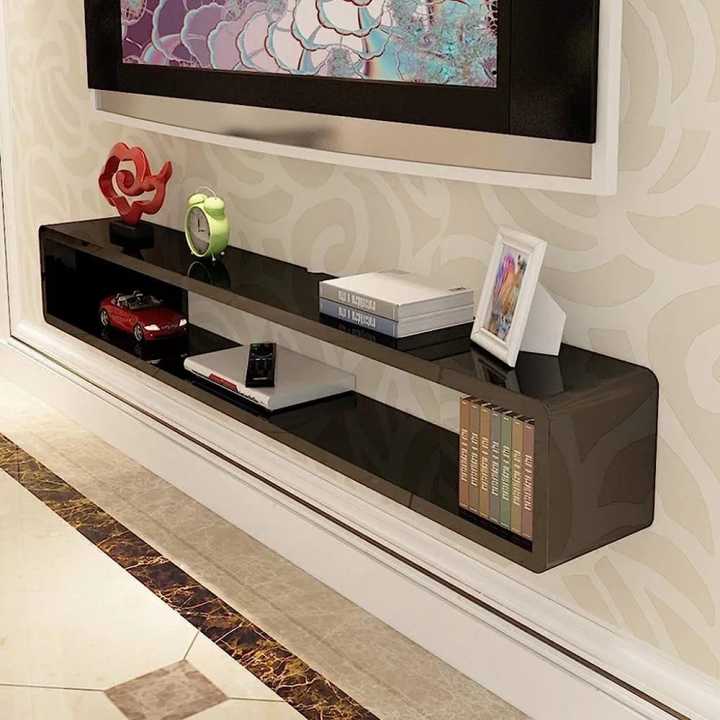 Wall mounted Box shelf Rectangular Shape Book Shelves Wall hanging shelves Wall decoration shelf Decorative Shelves Storage shelf Book shelf Pack of 1