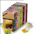 urdu bookmarks- pack of 6 urdu bookmarks with beautiful typography- nimra ahmed qutations. 