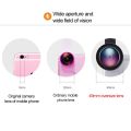 37mm 0.45X Super Wide-Angle Mobile Phone Lens, Super Macro Camera Lens 1PCS Magnifying Glass, General Outdoor Travel Use-rose golden. 