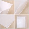 Portable Zip Lock Plastic Bags  Waterproof  Zipper Seal Travel Bags  Slide Seal Packing Pouch Cloth Underwear Bra Socks Storage Packaging:35*45cm. 