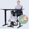 Lucky Sports Portable Mini Cycle Bike Exercise Cycle - Foot Pedal Exercise Machine Arm and Leg Recovery Peddler Exerciser Under Desk Mini Exercise Bike Portable Under Desk Bike Pedal Exerciser Arm Leg Pedaling Machine with LCD Display. 