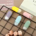 Mini Contact Lens Case Travel Kit Pill Shape Contacts Lens Container Easy Carry With Tweezer Suction Stick Lenses Box Container. 