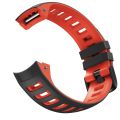For Garmin Instinct / Instinct Esports Two-color Silicone Watch Band(Tundra White+Black). 