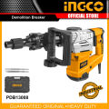 Ingco Demolition Breaker 1300W with 2pcs chisels and BMC box. 
