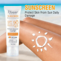 Disaar SPF 90 Natural Sun Protection Tinted Foundation Whitening Moisturizing Organic Sunscreen Sun Cream Sunblock For All Skin DS313-2. 
