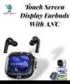QS  Air Max LCD Display Transparent Earbuds, ORIGINAL 100%, WITH ANC. 