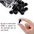 200PCS 8mm Liner Clips for Trim 01553-09321. 