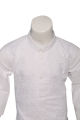 shalwar kameez for boys-Mehndi and Mayon Dresses-Cotton Kurta Shalwar Kameez(WHITE)-with yellow Dupatta-1 YEARS TO 12 YEARS. 