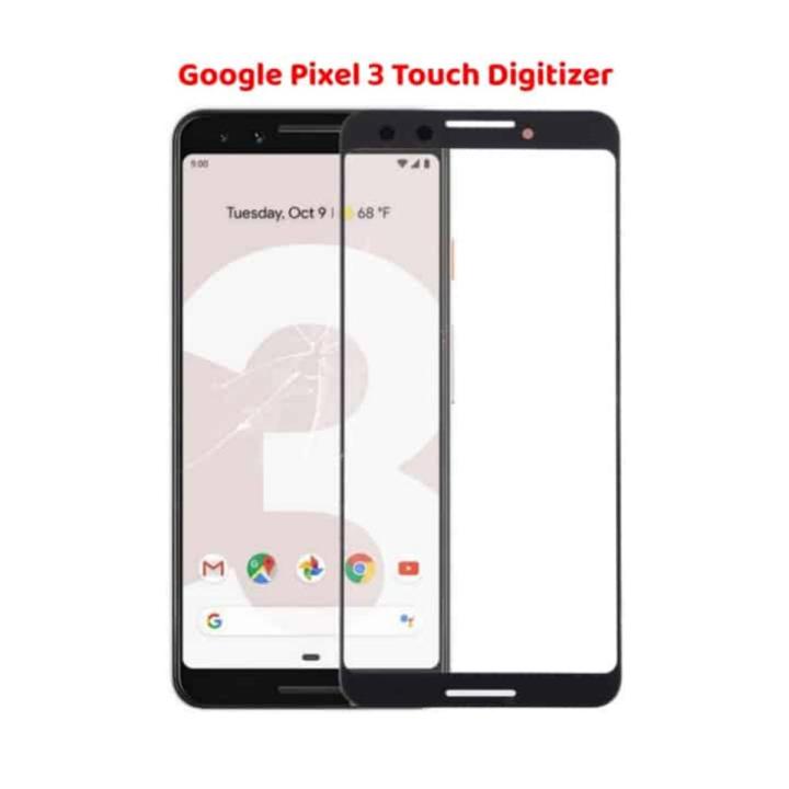 Google Pixel 3 OCA + Touch Glass Digitizer Replacement for Google Pixel 3 (Only Touch Glass Not Panel)