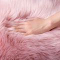 Faux Sheepskin Rug Pink Sheep Ultra Soft 2x3 Ft Rugs, Machine Washable Rug, Nursery Throw Rugs for Bedroom. 
