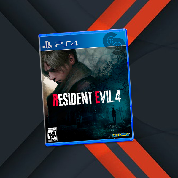 PLAYSTATION 4 DVD RESIDENT EVIL 4 REMAKE PS4 GAME