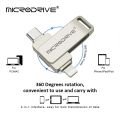 2 in 1 OTG Type C to Lightning Flash Pen Drive Usb 3.0 32GB 64GB 128GB 256G 512G Memory Stick usb C flash disk type-C Pendrive. 