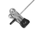 10Pcs Metal Trousers Hangers, Non-Slip Clips Hanger for Slacks Jeans Socks, Skirts Hangers with 2-Adjustable Clips. 