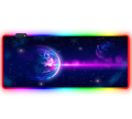 RGB Gaming Mouse Pad Gaming Mouse Mat for Gamer Waterproof Desktop Keyboard Mat with Lighting Mode for Office PC Computer Laptop - SIZE 900*400. 