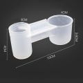 Bird Cage Water Fountain Automatic Bird Water Dispenser for Parrots Pigeons Double Mouth Drinking Cup Easy-to-use Bird Waterer Buyers' Choice Easy Clean Bird Water Feeder. 