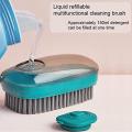 Hydraulic Cleaning Brush Large Laundry Brush Soft Bristles for Jeans Shoes And Other Cleaning Purposes Scrub Dishwashing Brush Pot Dish Plastic Brush Soap Dispenser Brush Cleaning Brushes. 