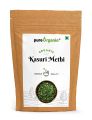 Pure Organio Kasuri Methi Leaves Organic Dried Fenugreek Leaves Natural Spice for Unique Flavor to Indian Dishes (30 Gm). 