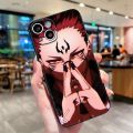 Anime Jujutsu Kaisen Itadori Yuji Ryomen Sukuna Phone Case for IPhone 15 14 13 11 12 Pro Max XS XR X 8 7Plus SE Soft Matte Cover. 
