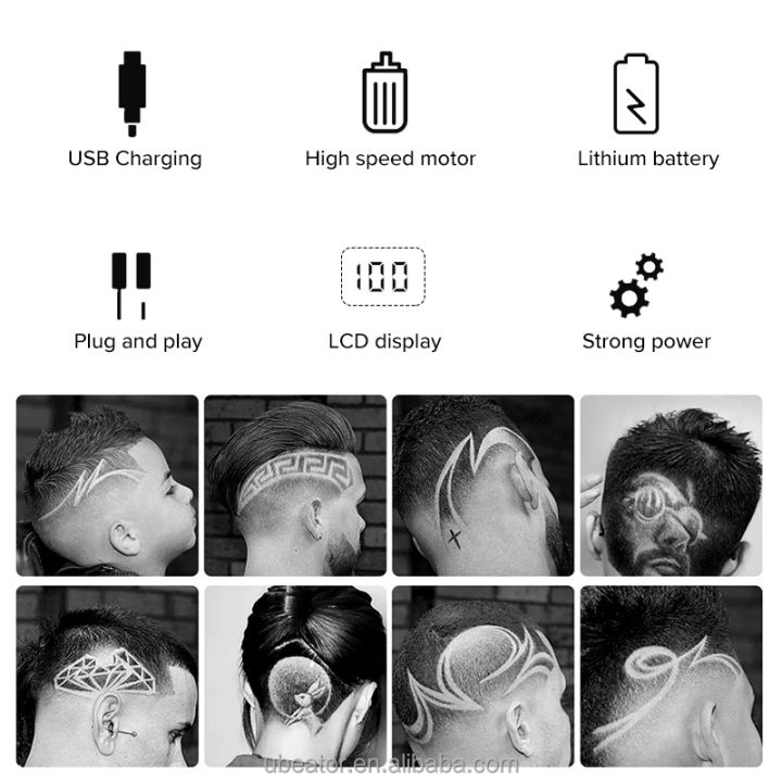 Professional%20Rechargeable%20Hair%20Clipper%20-%20Transparent%20Body%20-%20Cordless%20-%20Hair%20Trimmer%20-%20with%201%20month%20warranty%20%20-%20Hair%20Cutting%20Machine%20for%20Man%20-%20%20LCD%20Display%20-%20Yellow%20-%20Image%209