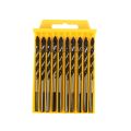 Multipurpose Drill Bits, 20-Piece 6mm Multi-material Drill Bit Set for Drilling in Tile, Glass, Concrete, Brick, Wood. 