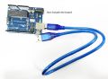 USB-A Male to USB-B Male USB2.0 Cable for Arduino UNO R3 - Printer Port USB Cable. 