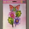 BUTTERFLY THEME 5 PCS FOIL BALLOONS SET PARTY DECORATION FOIL BALLOONS. 