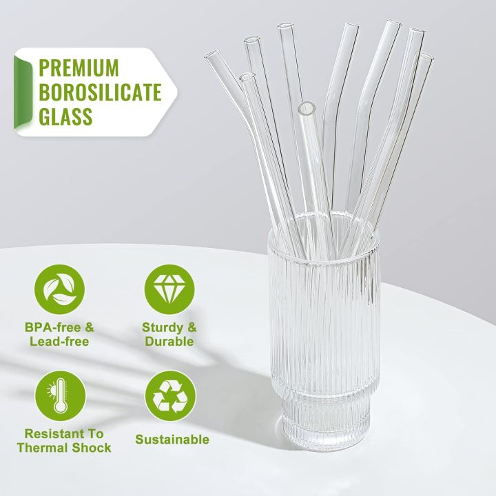 5%20Pieces%20%20Reusable%20Glass%20Straws,%20Clear%20Glass%20Drinking%20Straw%20-%20Image%202