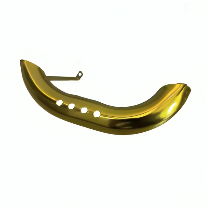 Honda CG 125 Silencer Bend Jali – Fancy Steel Silencer Bend Pipe Cover ...
