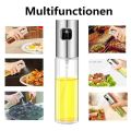 Glass Oil Spray Bottle Pump for Oil-Control Kitchen Olive Oil-Sprayer Pot Bottle Dispenser Gadget Cooking Tools For BBQ,Baking,Frying,Salad. 