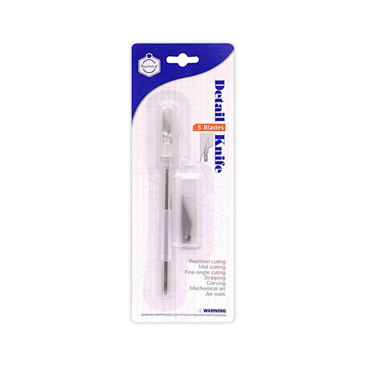 Keep Smile Precision Pen Cutter ( Detail & Carving Knife),Hobby Blades Refill Excel Craft Art Knife Kit Cutter for Art, Hobby, Scrapbooking ,Stencil